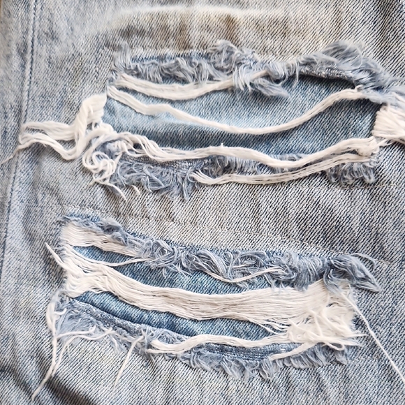 KanCan Light Blue Distressed Boyfriend Jeans - Picture 8 of 14